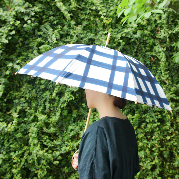 breezyblue　手捺染の晴雨兼用傘