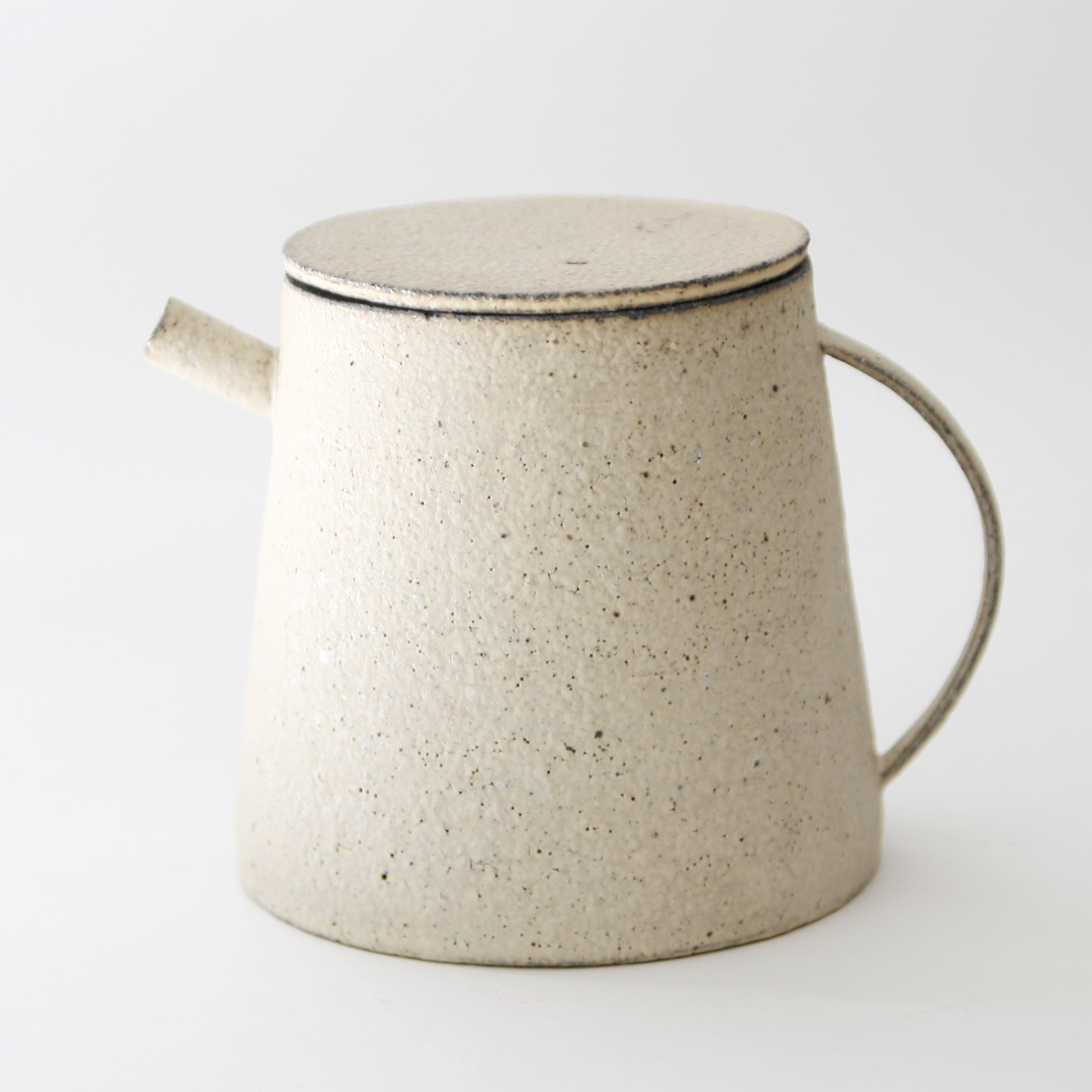 遠藤 岳　Teapot (台) White